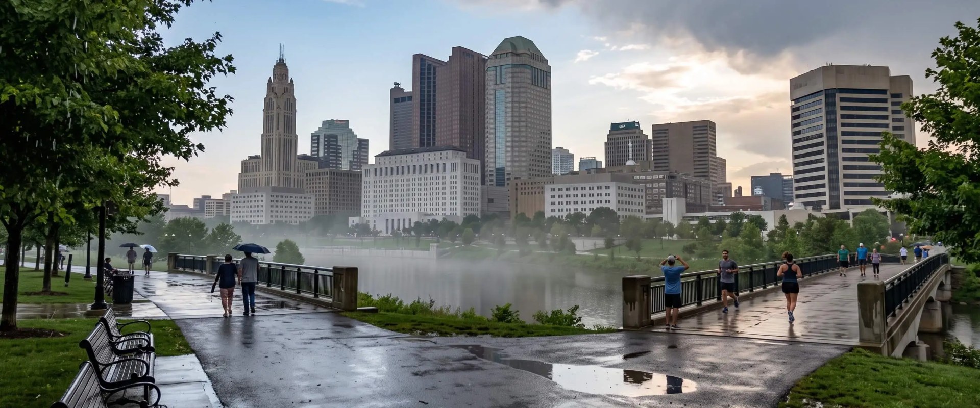 Why Does Air Quality Sometimes Improve After Rain in Columbus?